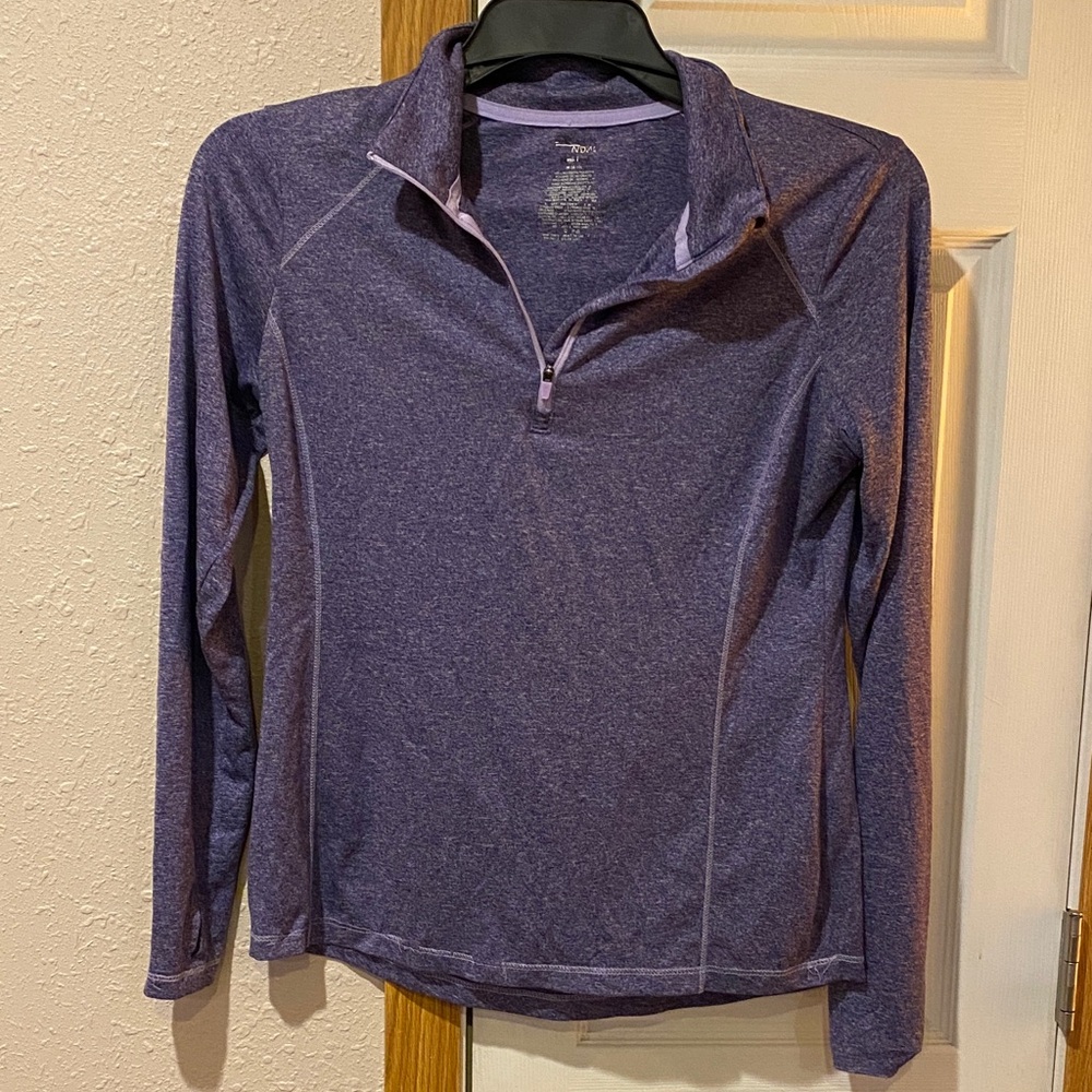 Women's Purple Quarter-Zip Top